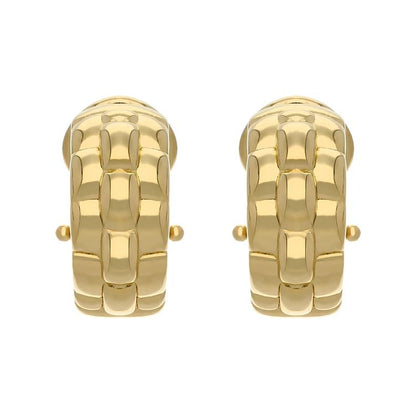 FOPE Luci 18ct Gold Hoop Earrings