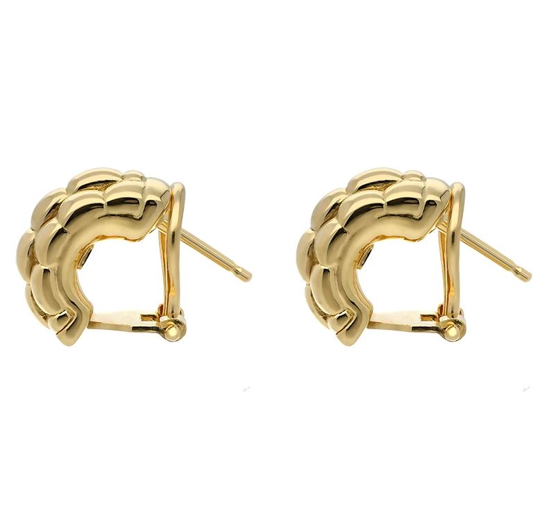 FOPE Luci 18ct Gold Hoop Earrings