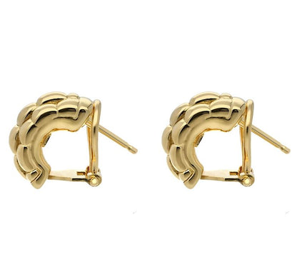 FOPE Luci 18ct Gold Hoop Earrings