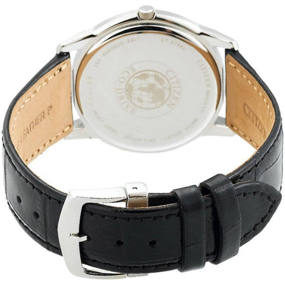 Citizen Eco-Drive  Stainless Steel Day-Date Mens Watch BM8240-11A