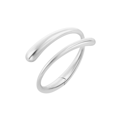 Georg Jensen MERCY Sterling Silver Twist Bangle 20001934