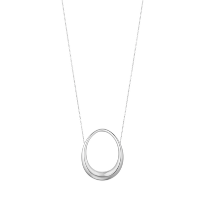 Georg Jensen OFFSPRING Large Sterling Silver Pendant Necklace 20001941