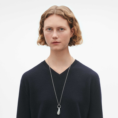 Georg Jensen REFLECT Sterling Silver Pendant Necklace 20001950