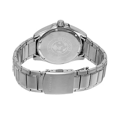 Citizen Eco-Drive  Stainless Steel Mens Day-Date Watch AW0050-82E