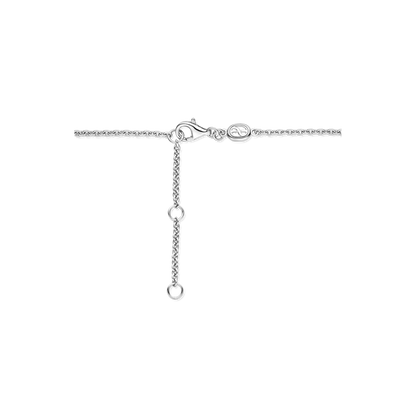 TI SENTO Sterling Silver & Gold Plated Cubic Zirconia Set Infinity Symbol Bracelet