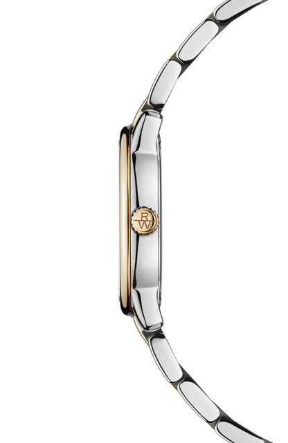 Raymond Weil Toccata Mother of Pearl Diamond Set Dial Two Tone Womens Quartz Watch 24mm 5024-STP-97081