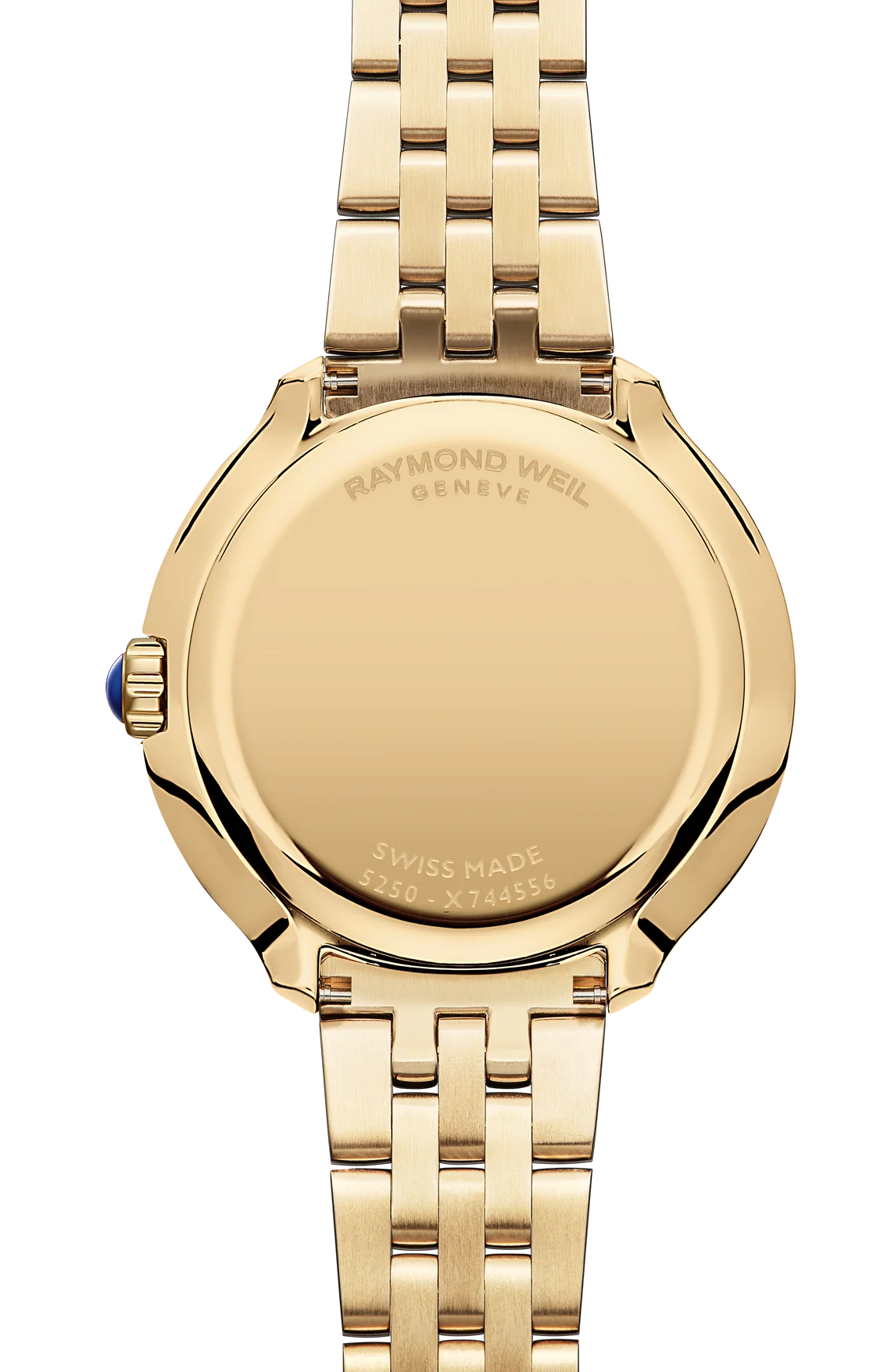 Raymond Weil Toccata Heritage Mother of Pearl Dial PVD Gold Plated Womens Quartz Watch 5250-P-97001