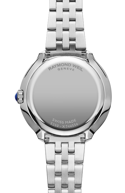 Raymond Weil Toccata Heritage White Dial Diamond Set Stainless Steel Womens Quartz Watch 5250-STS-00650