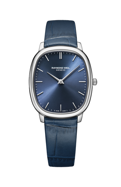 Raymond Weil Toccata Heritage Blue Dial Stainless Steel Unisex Quartz Watch 5280-STC-50001