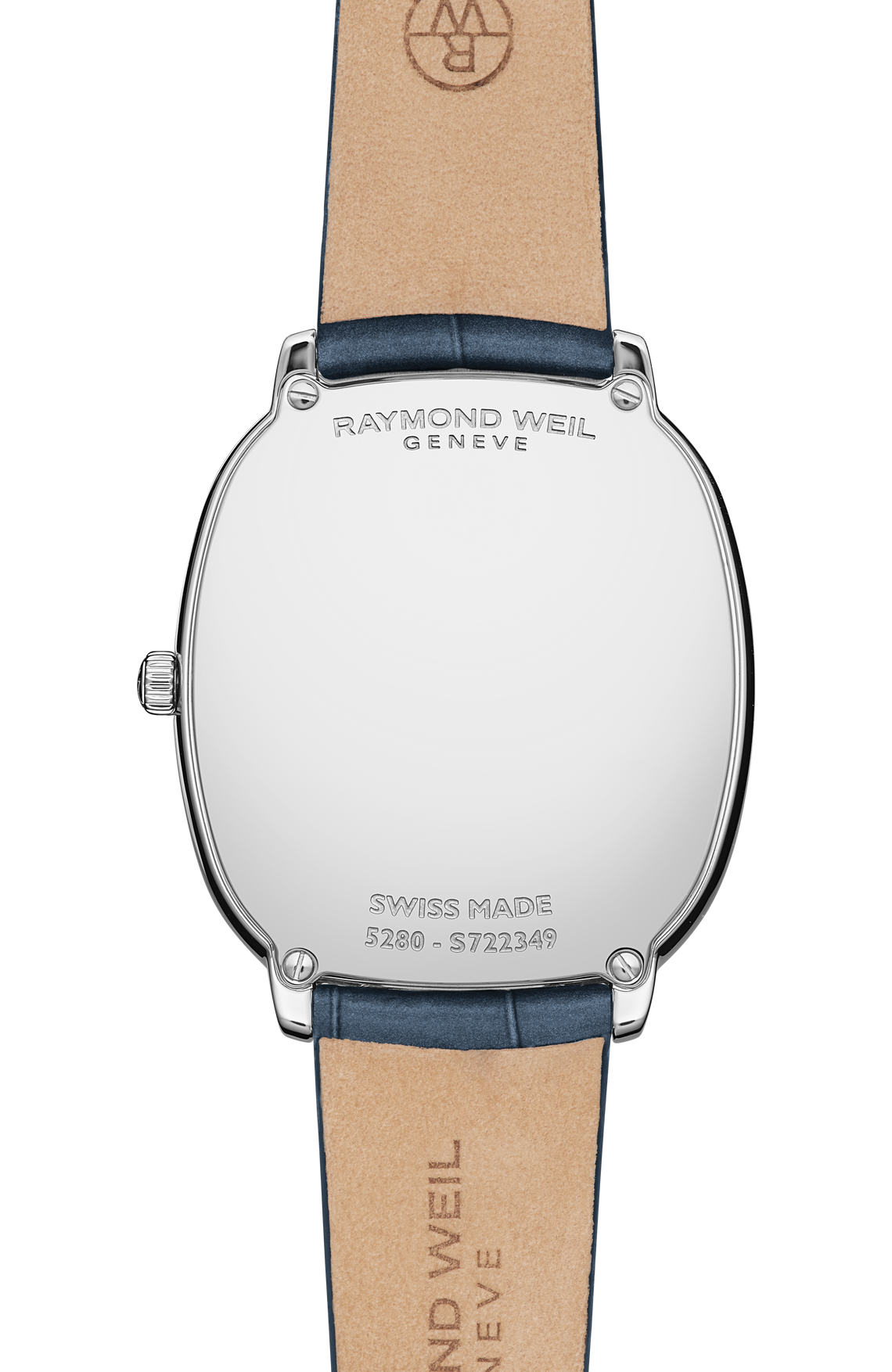 Raymond Weil Toccata Heritage Blue Dial Stainless Steel Unisex Quartz Watch 5280-STC-50001