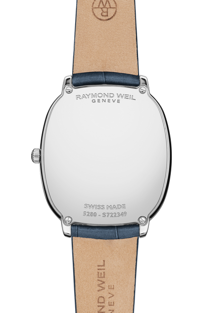 Raymond Weil Toccata Heritage Blue Dial Stainless Steel Unisex Quartz Watch 5280-STC-50001
