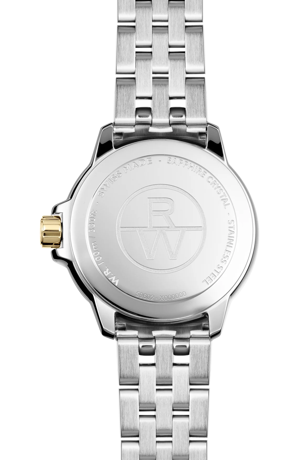 Raymond Weil Tango Mother of Pearl Diamond Set Dial Two Tone Womens Quartz Watch 5960-STP-00995