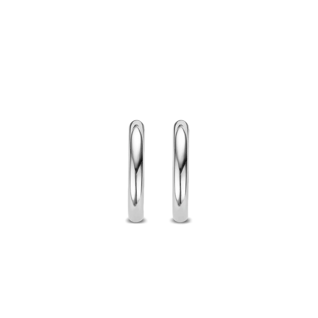 TI SENTO Sterling Silver Classic Large Hoop Earrings