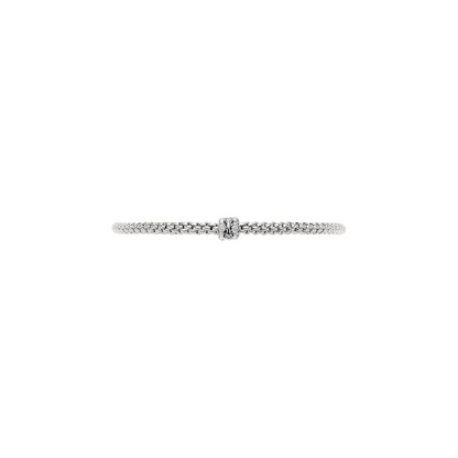 FOPE Flex'it Prima 18ct White Gold & Diamond Bracelet