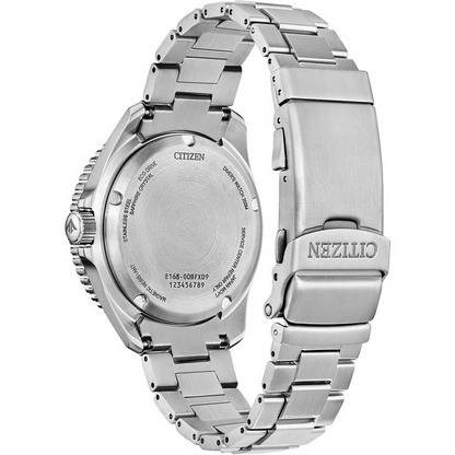 Citizen Eco-Drive Promaster Diver Black Dial Stainless Steel Mens Watch BN0261-51E