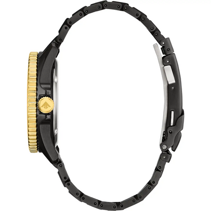 Citizen Eco-Drive Promaster Diver Limited Edition Ion-Plated Black Dial Two Tone Mens Watch AW1890-51X