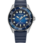 Citizen Eco-Drive Promaster Diver Blue Dial Stainless Steel Mens Watch BN0267-04L