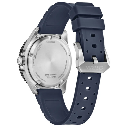 Citizen Eco-Drive Promaster Diver Blue Dial Stainless Steel Mens Watch BN0267-04L