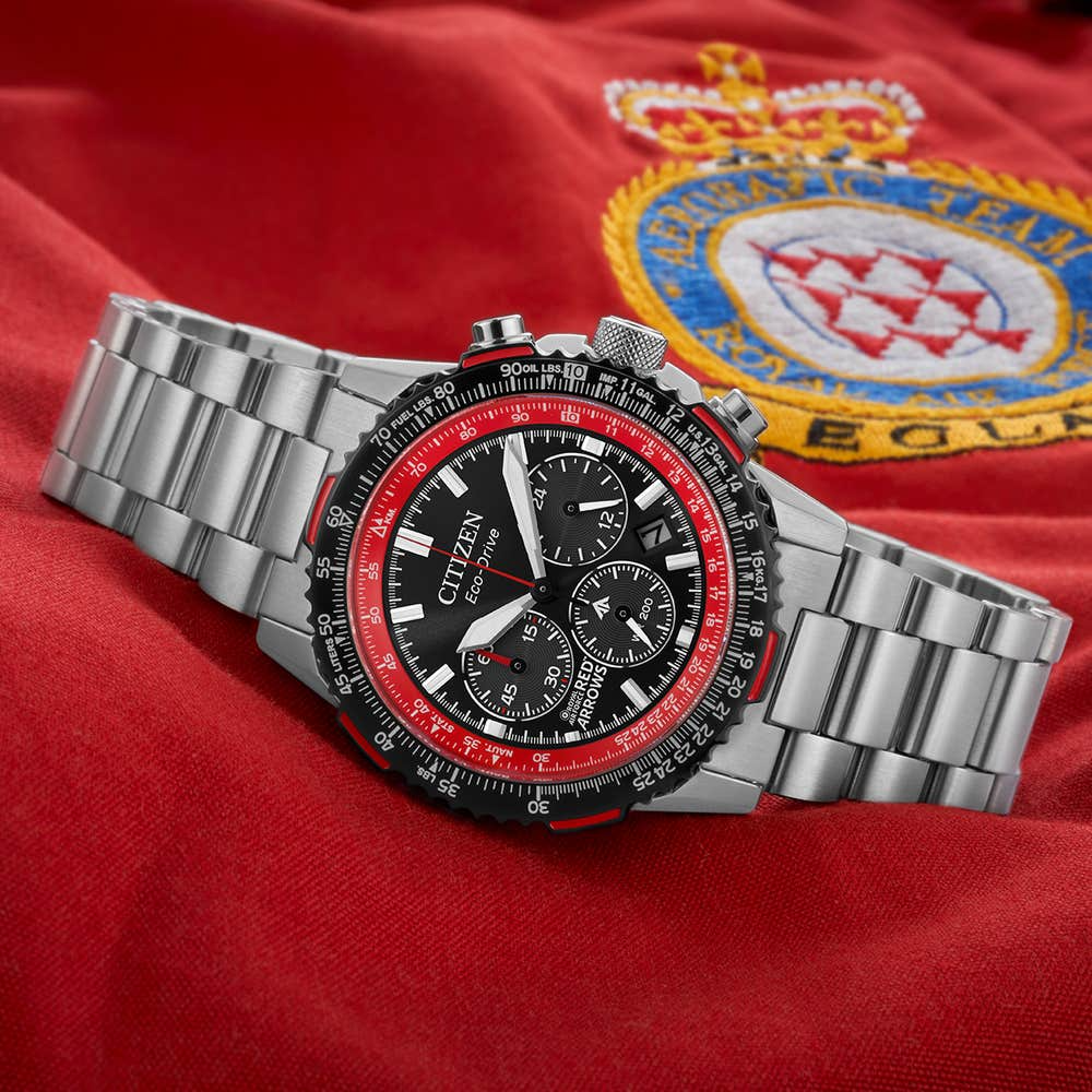 Citizen Eco-Drive Red Arrows Promaster Air Navihawk Special Edition Chronograph Watch CA4666-56E