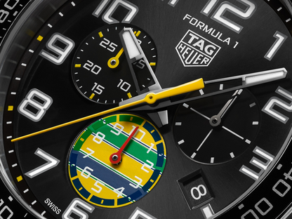 TAG Heuer Formula 1 Chronograph X Senna Special Edition Mens Quartz Chronograph Watch CAZ101AX.BA0637