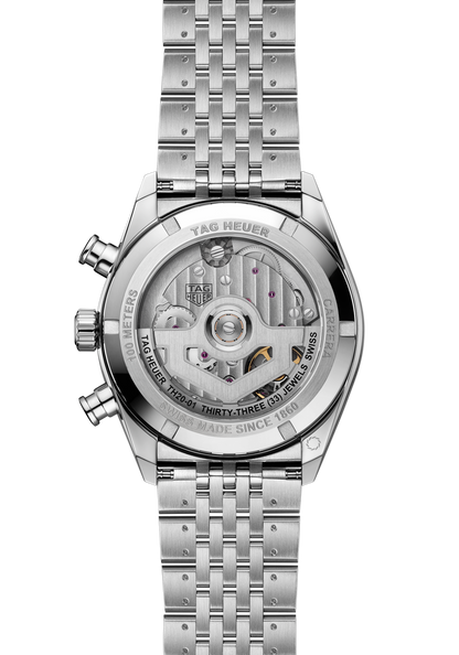 TAG Heuer Carrera Blue Dial Stainless Steel Mens Chronograph Watch CBS2113.BA0053