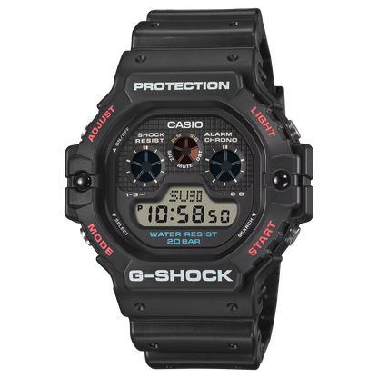 G-SHOCK 5900 Series Black Resin Watch DW-5900U-1ER