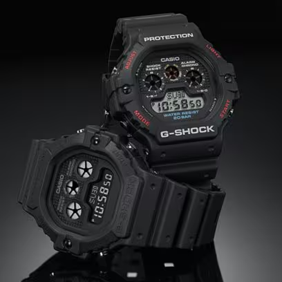 G-SHOCK 5900 Series Black Resin Watch DW-5900U-1ER