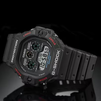 G-SHOCK 5900 Series Black Resin Watch DW-5900U-1ER