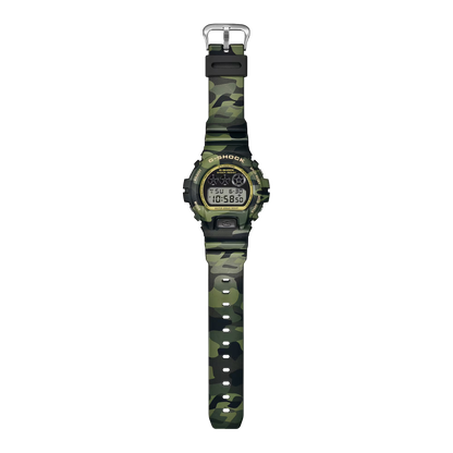 G-SHOCK 6900 Bold Camo Series Camouflage Resin Watch DW-6900CMG-3ER