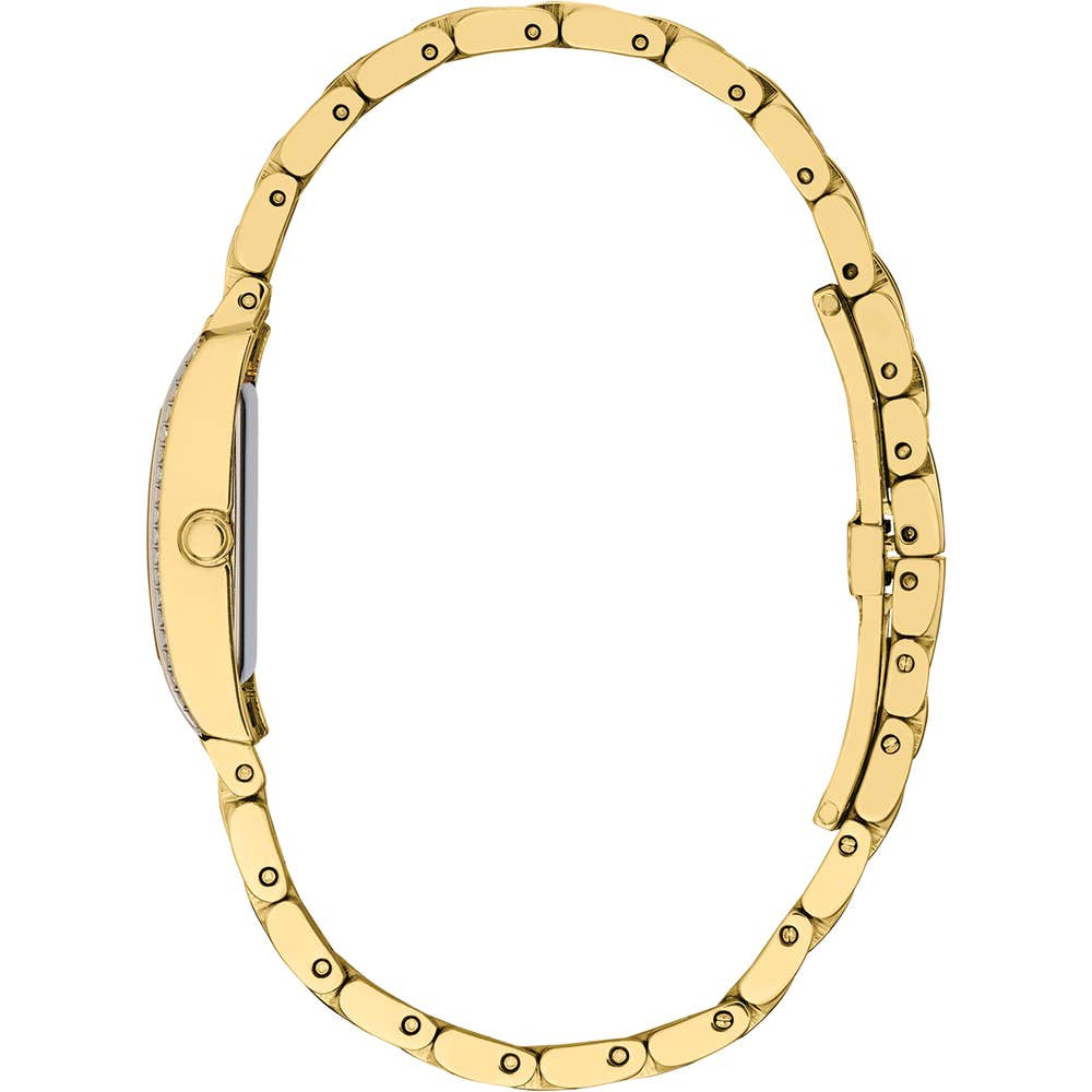 Citizen Eco-Drive Petite Palidoro Mother of Pearl Dial Gold Plated Womens Watch EG7112-59D
