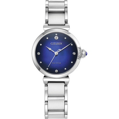 Citizen Eco-Drive Citizen L Mae UNITE with BLUE  Limited Edition Stainless Steel Womens Watch EM1060-87L