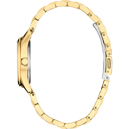 Citizen Eco-Drive Citizen Peyten Mother of Pearl Dial Gold Plated Womens Watch EM1232-59D