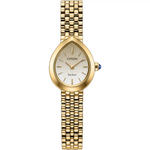 Citizen Eco-Drive Citizen L Rainell Champagne-Silver Dial Gold Plated Womens Watch EX1552-59A