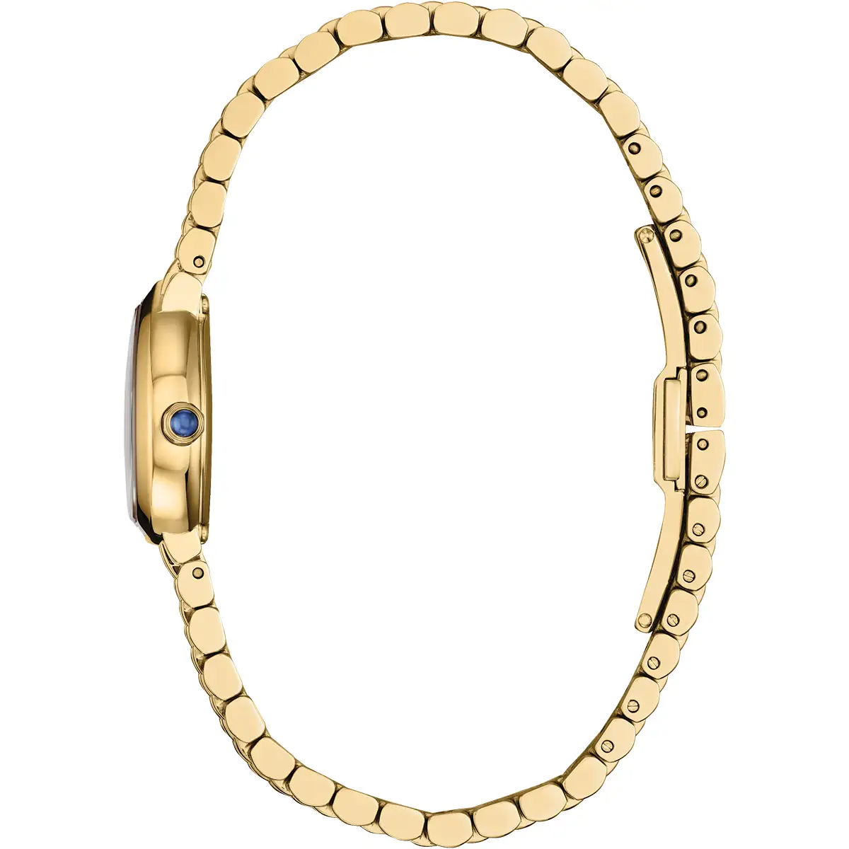 Citizen Eco-Drive Citizen L Rainell Champagne-Silver Dial Gold Plated Womens Watch EX1552-59A