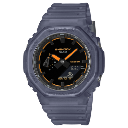 G-SHOCK GA-2100 Series Stainless Steel & Resin Quartz Watch GA-2100K-2AER