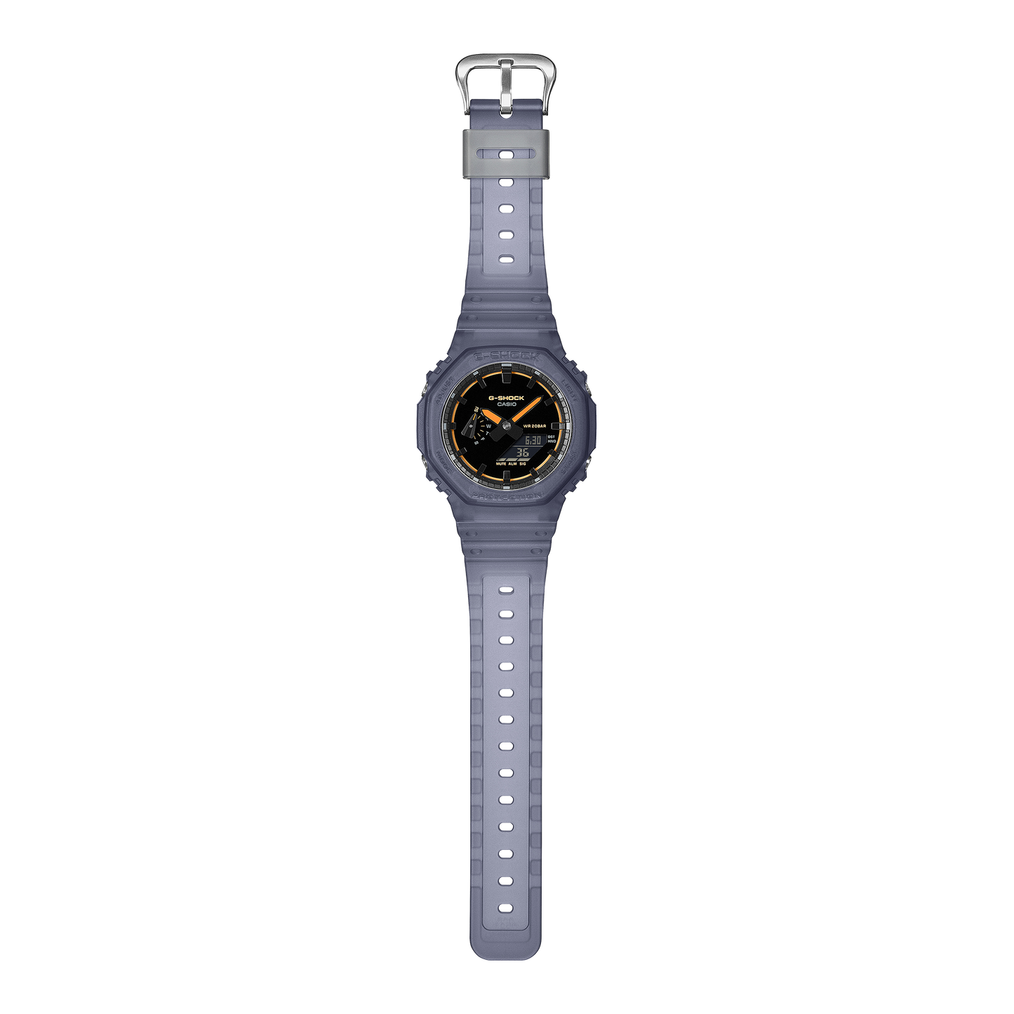 G-SHOCK GA-2100 Series Stainless Steel & Resin Quartz Watch GA-2100K-2AER
