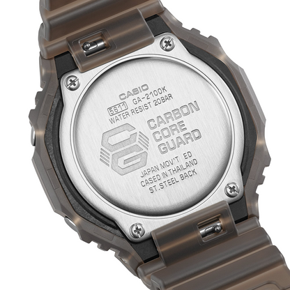 G-SHOCK GA-2100 Series Stainless Steel & Resin Quartz Watch GA-2100K-5AER