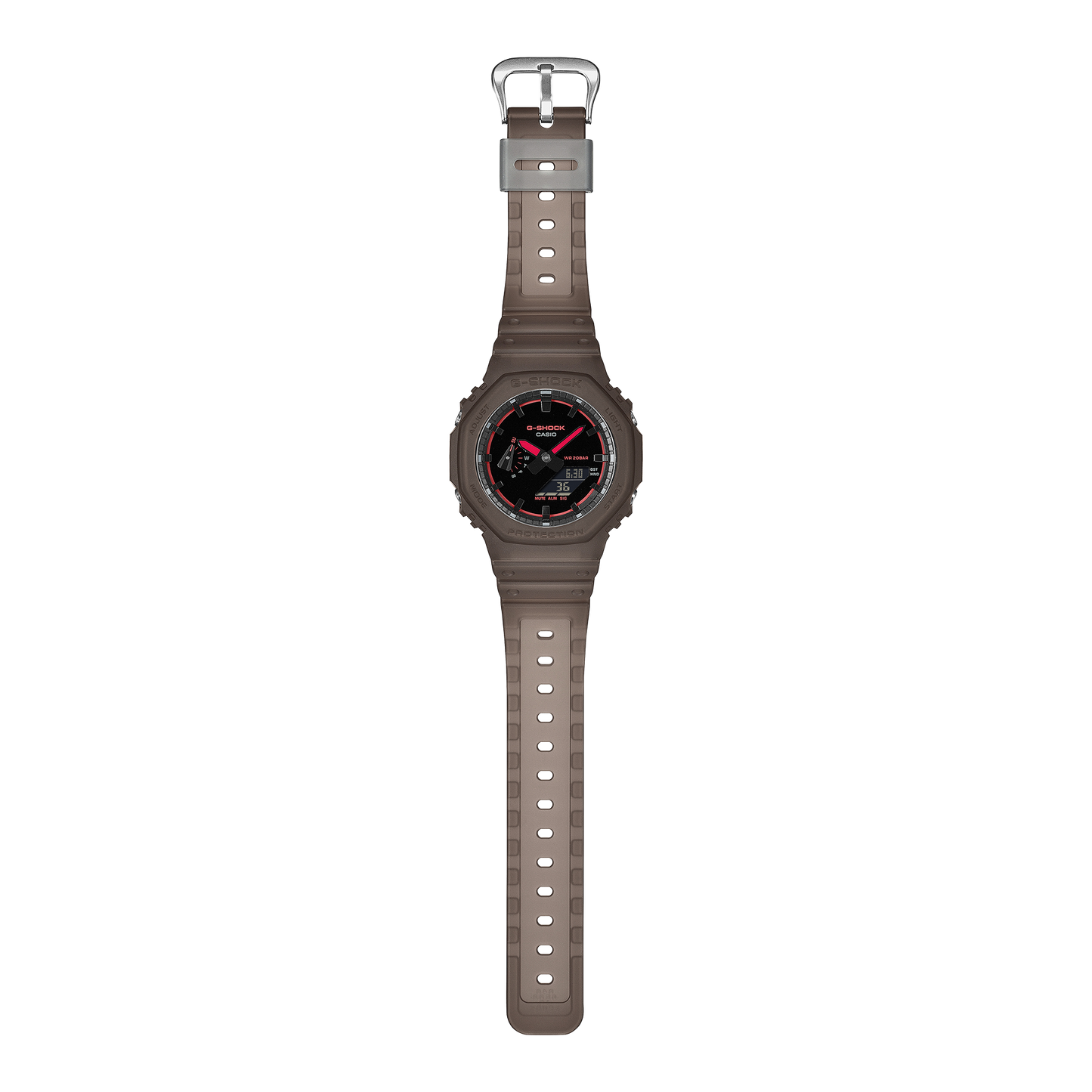 G-SHOCK GA-2100 Series Stainless Steel & Resin Quartz Watch GA-2100K-5AER
