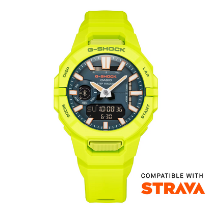 G-SHOCK G-SQUAD Collection Bluetooth® Yellow Green Resin Watch GBA-950-9A3ER