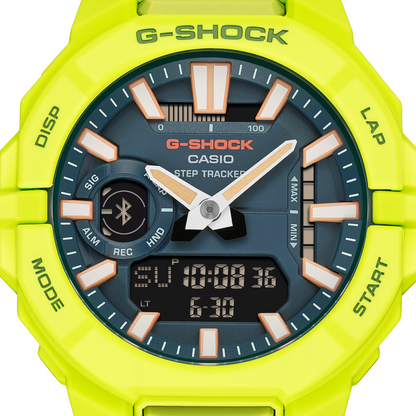 G-SHOCK G-SQUAD Collection Bluetooth® Yellow Green Resin Watch GBA-950-9A3ER