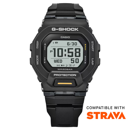 G-SHOCK G-SQUAD Collection Bluetooth® Black Resin Watch GBD-200-1A1ER