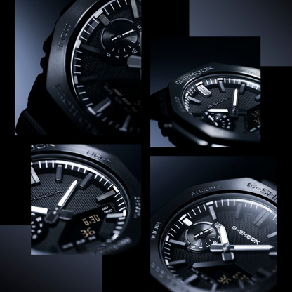 G-SHOCK G-STEEL Collection Luxe Black 2100 Series Stainless Steel & Resin Quartz Watch GM-2100LXB-1AER