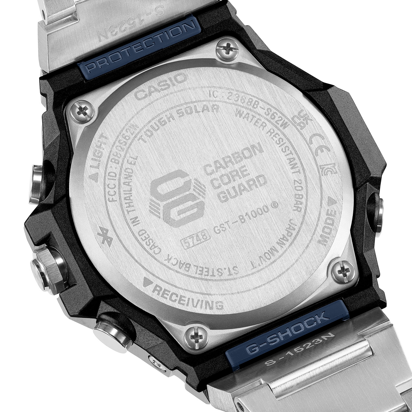 G-SHOCK G-STEEL Collection GST-B1000 Series Bluetooth® Tough Solar Watch GST-B1000D-2AER