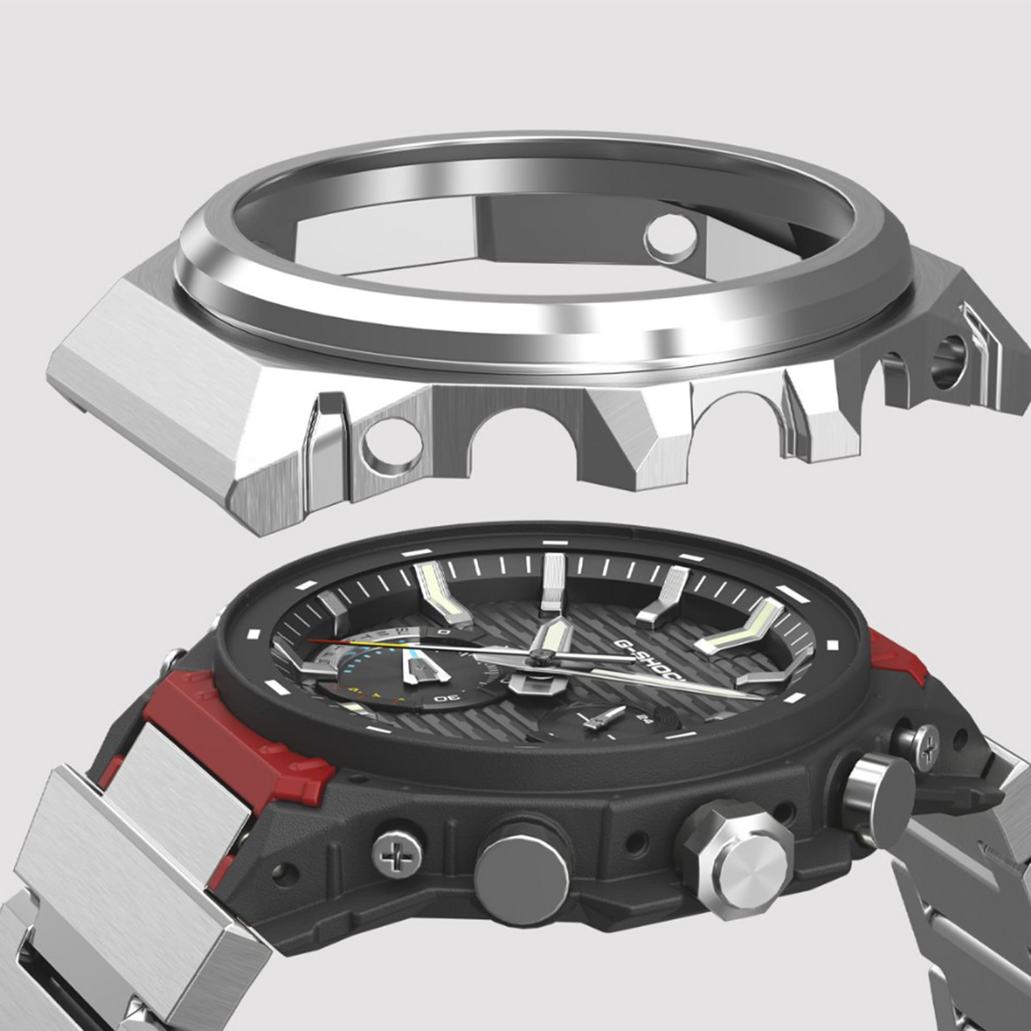 G-SHOCK G-STEEL Collection GST-B1000 Series Bluetooth® Tough Solar Watch GST-B1000D-2AER