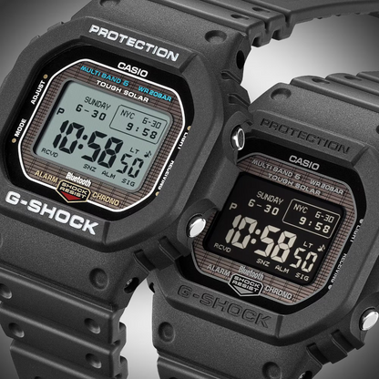 G-SHOCK 5600 Collection Tough Solar MIP LCD Positive Display Resin Watch GW-BX5600-1ER