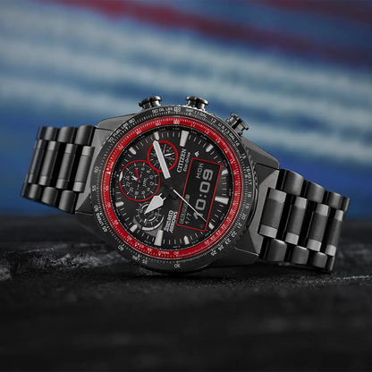 Citizen Eco-Drive Red Arrows Promaster Skyhawk Limited Edition Chronograph Watch JV2007-52E