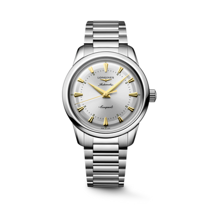 Longines Conquest Heritage Silver Dial Stainless Steel Mens Watch L16494726
