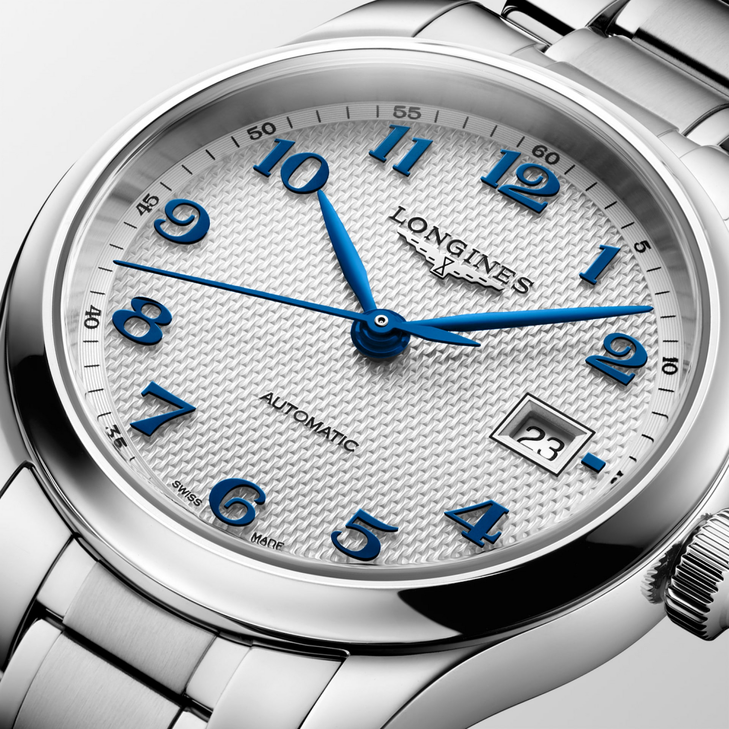 Longines Master Collection Silver Dial Stainless Steel Womens Watch L24494736
