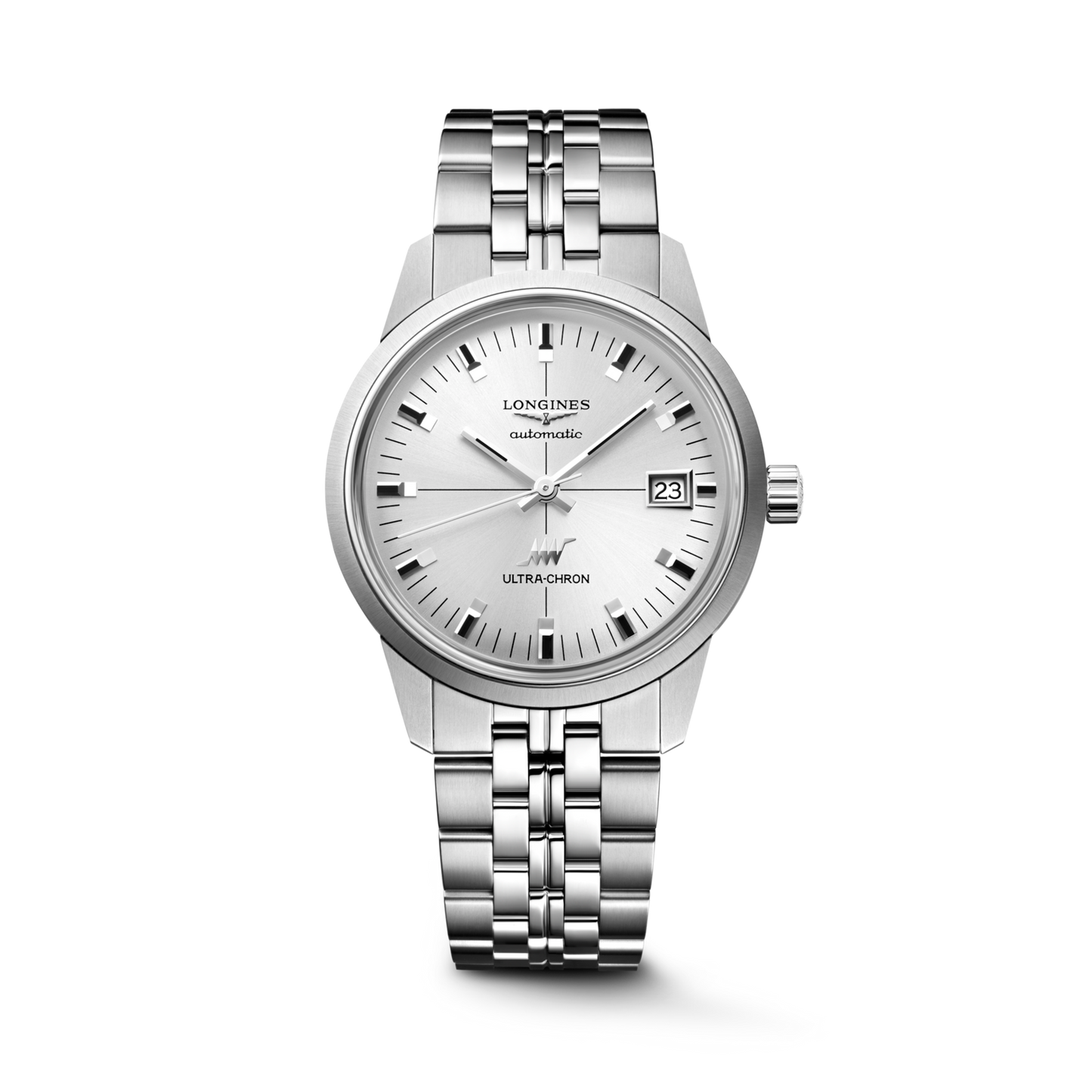 Longines Ultra-Chron Classic Silver Dial Stainless Steel Mens Watch L25374726
