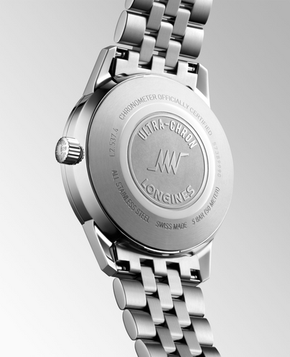 Longines Ultra-Chron Classic Silver Dial Stainless Steel Mens Watch L25374726